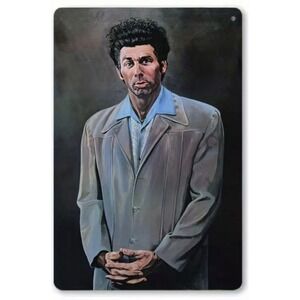 New Kramer Seinfeld 8x12 Tin Sign Wall Art TV Décor Portrait Man Cave Bar Garage